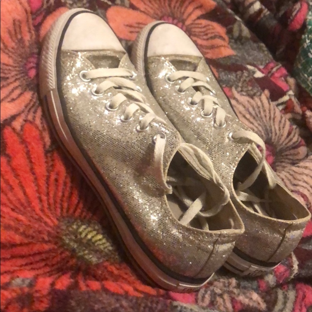 Glitter Converse All⭐️Star sneakers